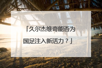 久尔杰维奇能否为国足注入新活力？