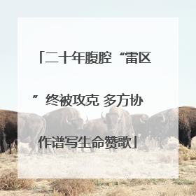 二十年腹腔“雷区”终被攻克 多方协作谱写生命赞歌