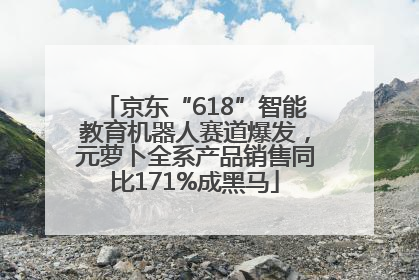 京东“618”智能教育机器人赛道爆发，元萝卜全系产品销售同比171%成黑马