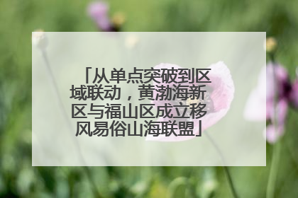 从单点突破到区域联动，黄渤海新区与福山区成立移风易俗山海联盟