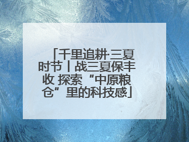 千里追耕·三夏时节丨战三夏保丰收 探索“中原粮仓”里的科技感