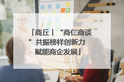 商丘丨“商仁商谈”共振榜样创新力 赋能商企发展