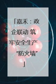 嘉禾：政企联动 筑牢安全生产“防火墙”