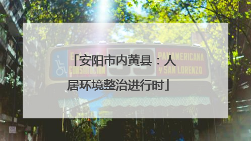 安阳市内黄县：人居环境整治进行时