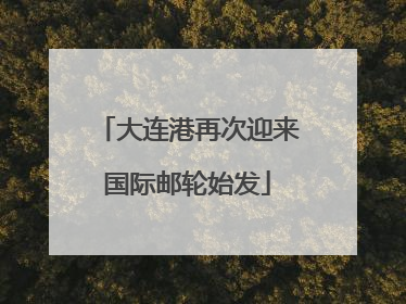 大连港再次迎来国际邮轮始发