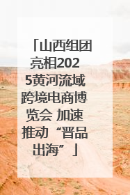 山西组团亮相2025黄河流域跨境电商博览会 加速推动“晋品出海”