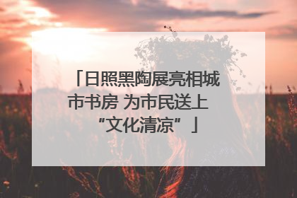 日照黑陶展亮相城市书房 为市民送上“文化清凉”