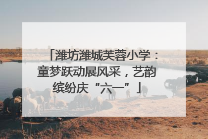 潍坊潍城芙蓉小学：童梦跃动展风采，艺韵缤纷庆“六一”