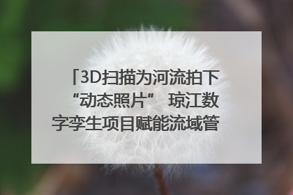 3D扫描为河流拍下“动态照片” 琼江数字孪生项目赋能流域管理｜新闻发布最前线