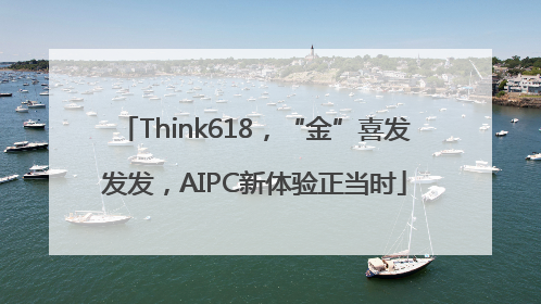 Think618，“金”喜发发发，AIPC新体验正当时